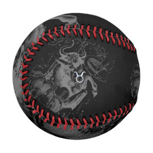 Balle De Baseball Chrome Style Taurus Zodiac Connexion Hevelius Blac