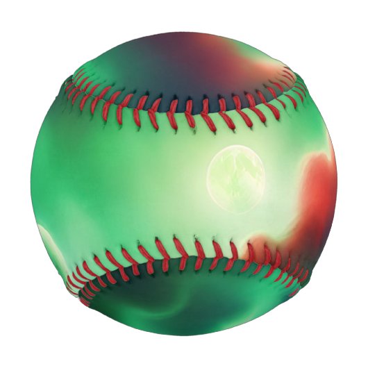 Balle De Baseball ciel vert (Devant)