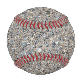 Balle De Baseball Cimetière Bleu Taupe Composé Bleu (Dos)