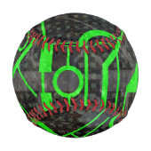 Balle De Baseball Circuit vert (Dos)