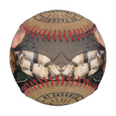 Balle De Baseball Citation Classique Grand-Père De Petits-Enfants (Dos)