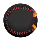 Balle De Baseball Citrouille lumineuse Jack O Lantern (Devant Gauche)