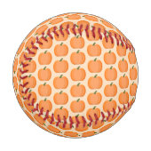 Balle De Baseball Citrouille neutre de genre orange mignon (Devant Gauche)