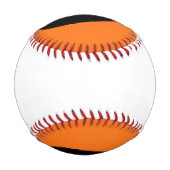 Balle De Baseball Citrouille noir (Dos)