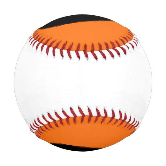 Balle De Baseball Citrouille noir (Dos)
