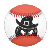 Balle De Baseball Citrouille noir (Devant)