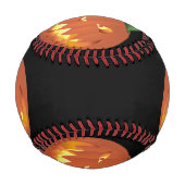 Balle De Baseball Citrouille pour Halloween... (Dos)