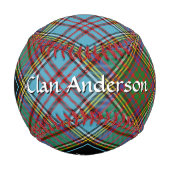 Balle De Baseball Clan Anderson Tartan Baseball (Dos)