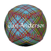 Balle De Baseball Clan Anderson Tartan Baseball (Devant)