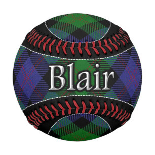 Balle De Baseball Clan Blair Scottish Dream Tartan