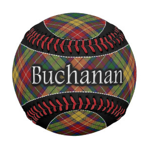 Balle De Baseball Clan Buchanan Scottish Dream Tartan