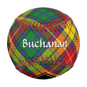 Balle De Baseball Clan Buchanan Tartan (Devant)