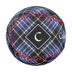 Balle De Baseball Clan Clark Tartan