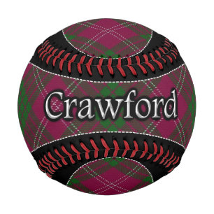 Balle De Baseball Clan Crawford Scottish Dream Tartan