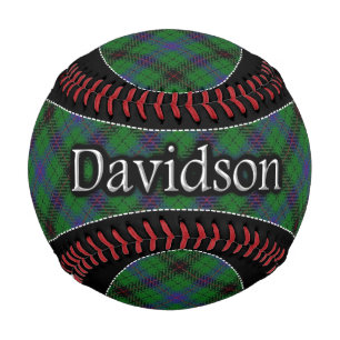 Balle De Baseball Clan Davidson Scottish Dream Tartan