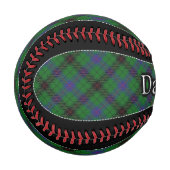 Balle De Baseball Clan Davidson Scottish Dream Tartan (Devant Gauche)