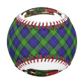 Balle De Baseball Clan Gunn Scottish Tartan Dreams Baseball (Dos)