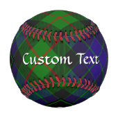 Balle De Baseball Clan Gunn Tartan Baseball (Dos)