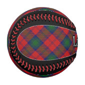 Balle De Baseball Clan Lindsay Scottish Dream Tartan (Devant Gauche)
