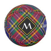 Balle De Baseball Clan MacBeth Tartan Baseball (Devant Gauche)