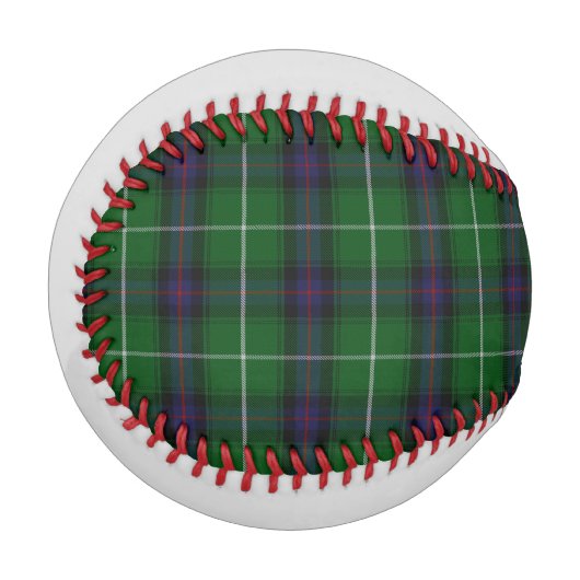 Balle De Baseball Clan MacDonald de Isles Crest & Tartan (Devant Gauche)
