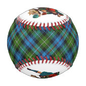 Balle De Baseball Clan MacKenzie Scottish Tartan Dreams Baseball (Dos)