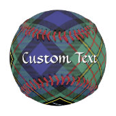 Balle De Baseball Clan MacLaren Tartan (Devant)