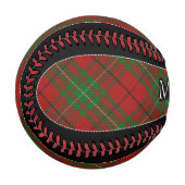 Balle De Baseball Clan McAuley MacAulay Scottish Dream Tartan (Devant Gauche)