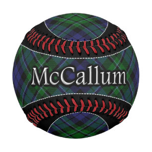 Balle De Baseball Clan McCallum MacCallum Scottish Dream Tartan