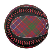 Balle De Baseball Clan McCray MacRae Scottish Dream Tartan (Devant Gauche)