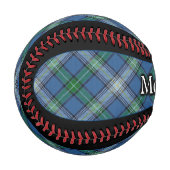 Balle De Baseball Clan McDowell MacDowall Scottish Tartan (Devant Gauche)