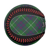 Balle De Baseball Clan McIntire MacIntyre Scottish Dream Tartan (Devant Gauche)