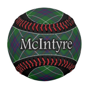 Balle De Baseball Clan McIntyre MacIntyre Scottish Dream Tartan
