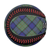 Balle De Baseball Clan McLaurin MacLaren Scottish Dream Tartan (Devant Gauche)