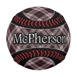 Balle De Baseball Clan McPherson MacPherson Scottish Dream Tartan