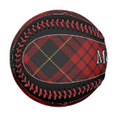 Balle De Baseball Clan McQueen MacQueen Scottish Dream Tartan (Devant Gauche)