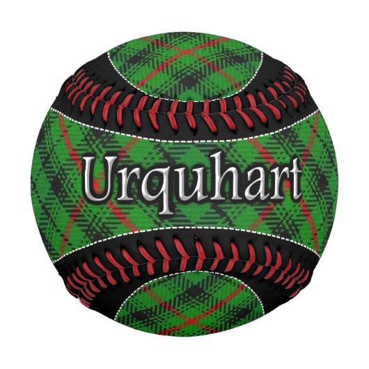 Balle De Baseball Clan Urquhart Scottish Dream Tartan (Devant)