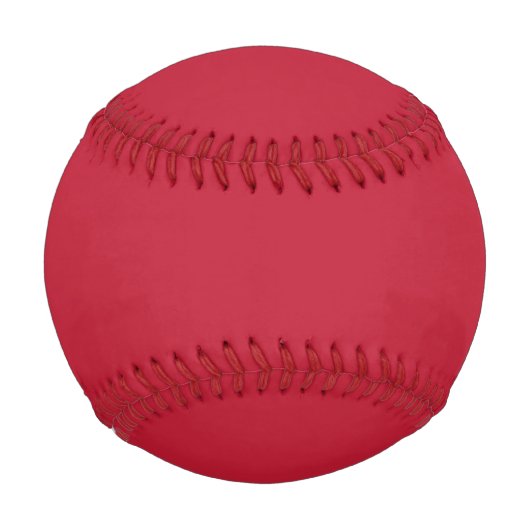 Balle De Baseball Classic solide Vrai rouge (Devant)
