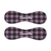 Balle De Baseball Classic Violet Buffalo Check Plaid Personnalisé (Panneaux)