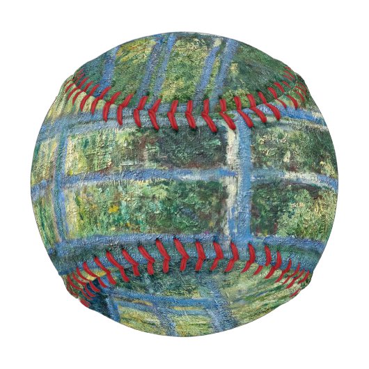 Balle De Baseball Claude Monet - Eau Lily étang, Harmonie verte (Devant)