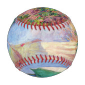Balle De Baseball Claude Monet - Femme avec un parasol face à droite (Dos)