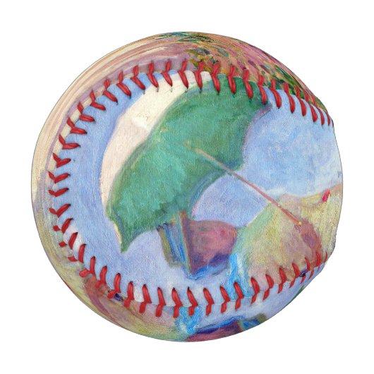 Balle De Baseball Claude Monet - Femme avec un parasol face à droite (Devant Gauche)