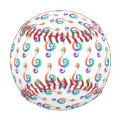 Balle De Baseball Clé arc-en-ciel (Dos)