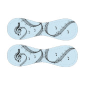 Balle De Baseball Climacic G Clef Music Blue (Panneaux)