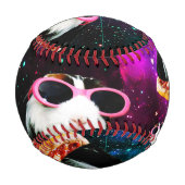 Balle De Baseball Cochon d'Inde à la pizza (Dos)