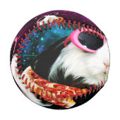 Balle De Baseball Cochon d'Inde à la pizza (Devant Gauche)