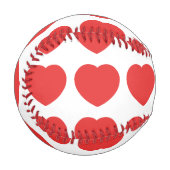 Balle De Baseball Coeur d'amour (Devant Gauche)