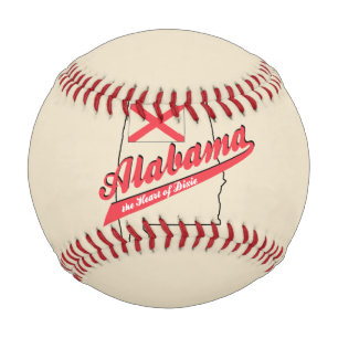 Balle De Baseball Coeur de Dixie en Alabama