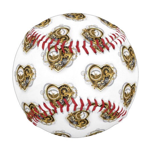 Balle De Baseball Coeur vapeur avec un manomètre (Devant)