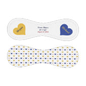 Balle De Baseball Coeurs d'équipe Personnalisés nouvellement mariés (Panneaux)